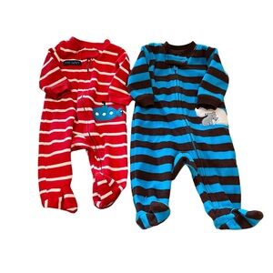 5/$15 sale - Boy’s newborn Carter’s sleeper bundle
